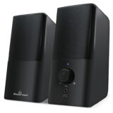 POWERTECH ηχεία Premium sound PT-847, 2x 3W, 3.5mm, μαύρα
