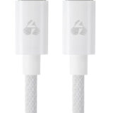 POWERTECH καλώδιο USB-C PTR-0183, 60W, 480Mbps, 1m, λευκό