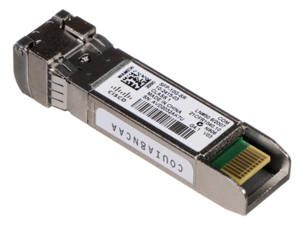 CISCO used 10G BASE-SR SFP+ transceiver