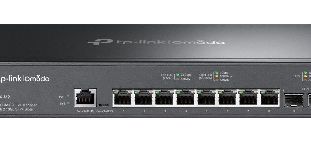 TP-LINK L2+ managed switch SG3210X-M2, 8x 2.5Gbps θύρες, V1.0