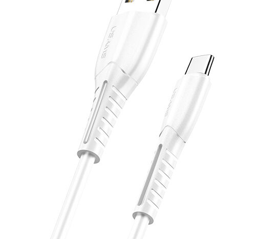 USAMS καλώδιο USB-C σε USB US-SJ366, 2A, 1m, λευκό