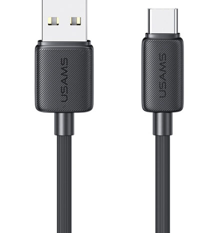 USAMS καλώδιο USB-C σε USB US-SJ688, 3A, 480Mbps, 1m, μαύρο