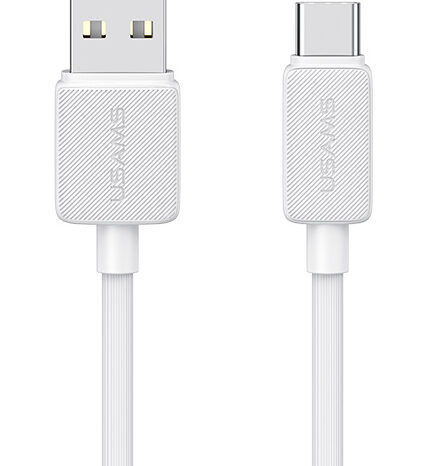 USAMS καλώδιο USB-C σε USB US-SJ693, 3A, 480Mbps, 2m, λευκό