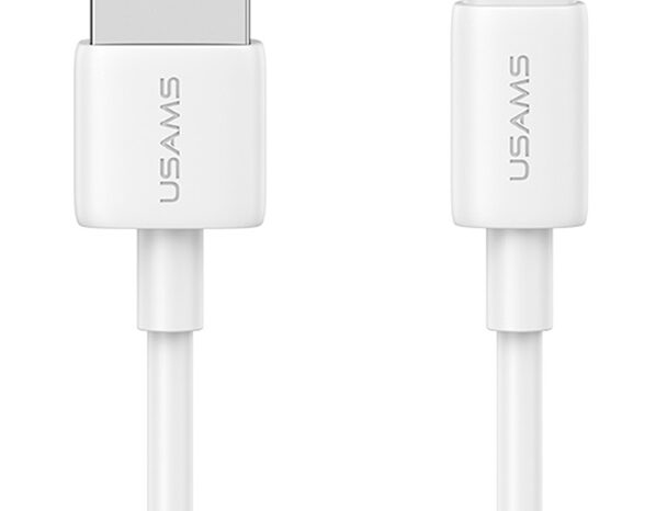USAMS καλώδιο USB-C σε USB US-SJ708, 3A, 480Mbps, 1m, λευκό