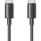 USAMS καλώδιο USB-C US-SJ711, 60W, 480Mbps, 1m, μαύρο