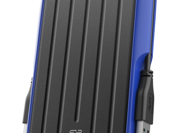 SILICON POWER εξωτερικός HDD Armor A66, 4TB, USB 3.2, μπλε