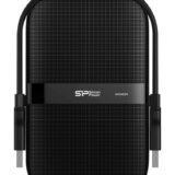 SILICON POWER εξωτερικός HDD Armor A60, 4TB, USB 3.2, μαύρος