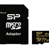 SILICON POWER κάρτα μνήμης microSDHC High Endurance, 64GB, Class 10 UHS-I U3 A1 V30
