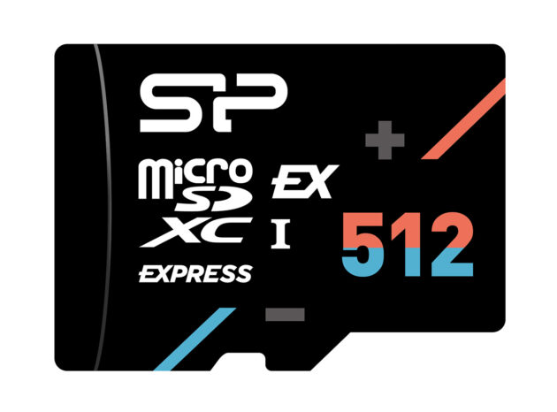 SILICON POWER κάρτα μνήμης microSDXC Express Hypera, 512GB, PCIe Gen 3x1, C10 UHS-I U3 A1 V30