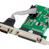 POWERTECH κάρτα επέκτασης PCIe σε serial & parallel ST39, WCH CH382L