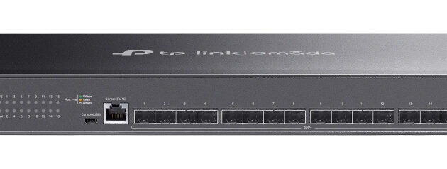 TP-LINK L2+ managed switch SX3016F, 16x 10Gbps SFP+ θύρες, V1.20