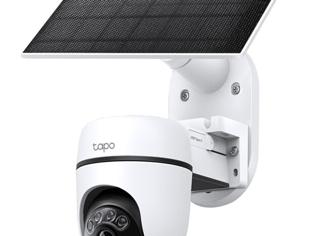 TP-LINK smart ηλιακή κάμερα Tapo C610 KIT, 2K/3MP, WiFi, PTZ, SD, IP65, EU/1.0