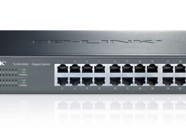 TP-LINK Desktop/Rackmount Switch TL-SG1024D 24 Θυρών, Ver. 9.0