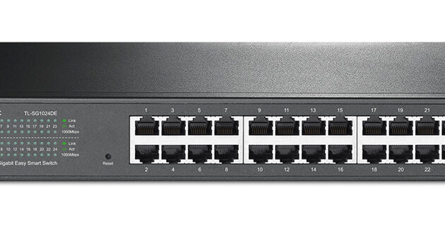 TP-LINK Easy Smart Switch TL-SG1024DE, 24-port 10/100/1000Mbps, Ver 4.20