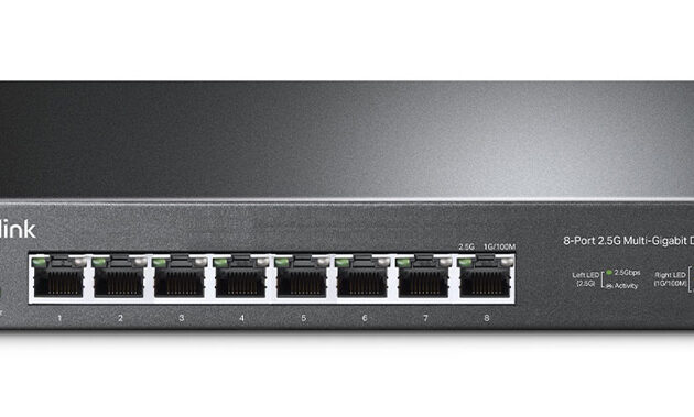 TP-LINK Multi-Gigabit Desktop Switch TL-SG108-M2, 8-Port 2.5G, Ver. 1.0