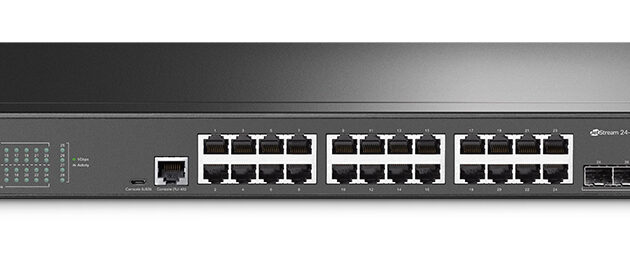 TP-LINK L2+ managed switch TL-SG3428, 24-Port Gigabit, 4x SFP, Ver. 2.0