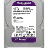 WD σκληρός δίσκος 3.5" Purple Surveillance 1TB, 256MB, 5400RPM, SATA III