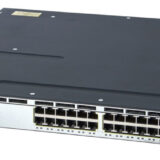 CISCO used Catalyst Switch 3750-X, 24 ports PoE, 1x PSU, managed