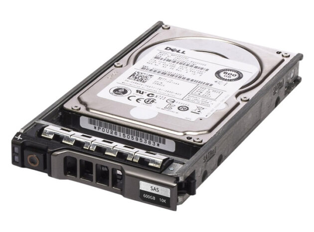 DELL used SAS HDD 5R6CX, 600GB 6G 10K, 2.5" με Tray