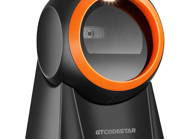 GTCODESTAR επιτραπέζιο barcode scanner GT-8800F, 1D & 2D, ενσύρματο, μαύρο