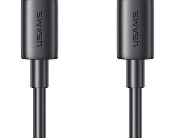 USAMS καλώδιο USB-C US-SJ711, 60W, 480Mbps, 1m, μαύρο