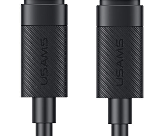 USAMS καλώδιο USB-C SJ780, 60W, 480Mbps, 1m, μαύρο