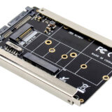 POWERTECH κάρτα μετατροπής 2.5" SATA σε M.2 B & mSATA SSD ST525, 6Gbps