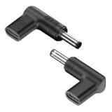 POWERTECH αντάπτορας τροφοδοσίας laptop YX-10, USB-C σε Dell 4.5x3mm, μαύρος