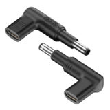 POWERTECH αντάπτορας τροφοδοσίας laptop YX-13, USB-C σε HP 4.8x1.7mm, μαύρος