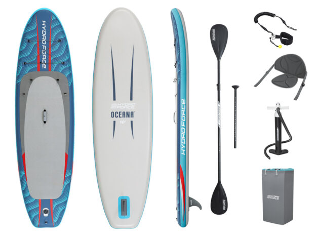 BESTWAY φουσκωτή σανίδα SUP/kayak Oceana 6532B με αποσπώμενο κάθισμα, 305x84x15cm, μπλε