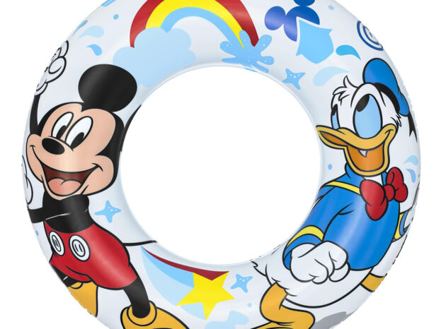 BESTWAY παιδικό σωσίβιο κουλούρα 91004, 56cm, 3-6 ετών, Mickey & Friends