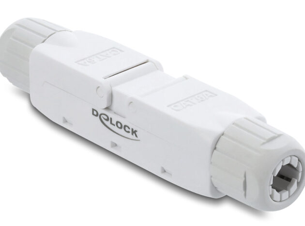 DELOCK σύνδεσμος LSA 91126, CAT 6A unshielded, tool-free, λευκός