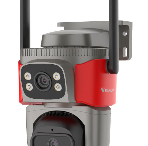 VSTARCAM smart κάμερα AF621DR, dual lens, αναγνώριση φωτιάς & καπνού, 2MP, WiFi, SD, PTZ, IP66