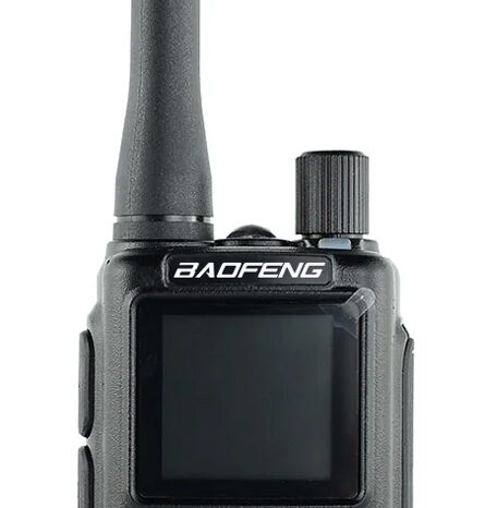 BAOFENG ασύρματος πομποδέκτης MINI-5, UHF/VHF, 5W/2W, μαύρος