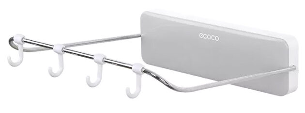 ECOCO βάση τοίχου για κουζίνα-μπάνιο E1717, 24x24x7cm, γκρι