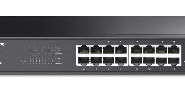 MERCUSYS desktop/rackmount switch MS116GS, 16x Gigabit θύρες, V1.0