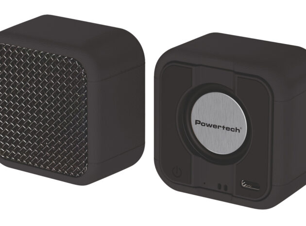 POWERTECH μίνι φορητό ηχείο PT-1626, μαγνητικό, 5W, Bluetooth, 400mAh, μαύρο