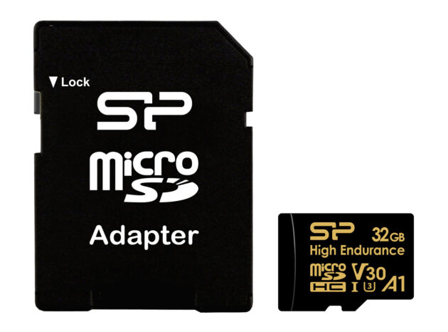 SILICON POWER κάρτα μνήμης microSDHC High Endurance, 32GB, Class 10 UHS-I U3 A1 V30