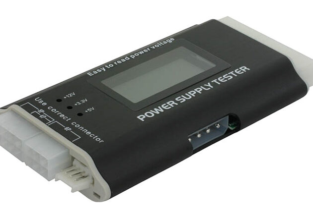 DELOCK tester τροφοδοτικού PC 18159, 3.3V/5V/12V, ATX/BTX/ITX