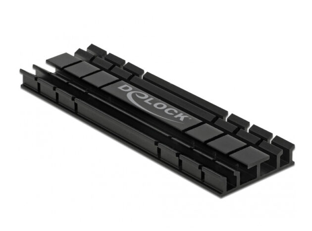 DELOCK Ψύκτρα 70 mm flat για M.2 συσκευές, μαύρη