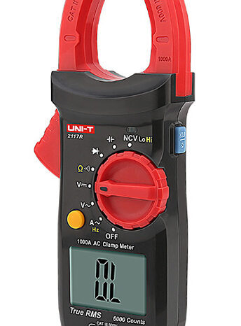 UNI-T ψηφιακή αμπεροτσιμπίδα 2117R, 1000A AC, NCV, True RMS