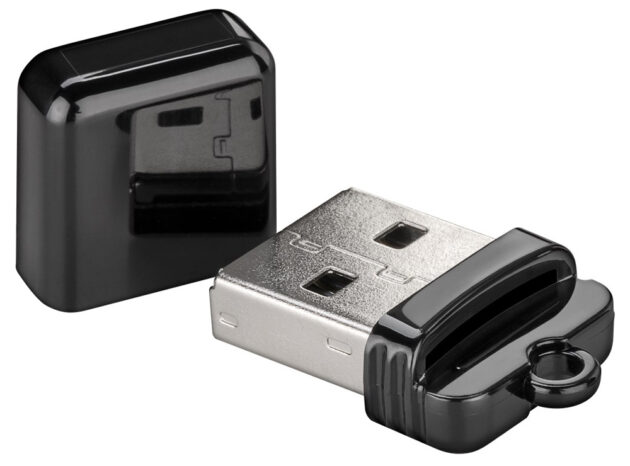 GOOBAY card reader 38656 για micro SD κάρτα μνήμης, 480 Mbps, μαύρο