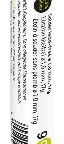 GOOBAY σύρμα συγκόλλησης 40843, Φ1mm, lead free, 17g