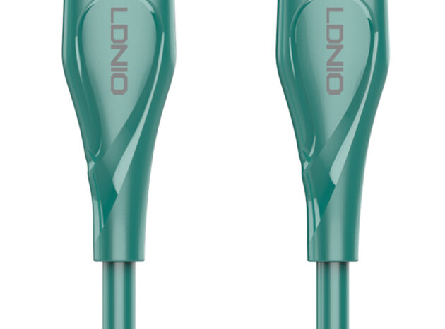 LDNIO καλώδιο Lightning σε USB-C LC611I, 30W PD, 1m, πράσινο