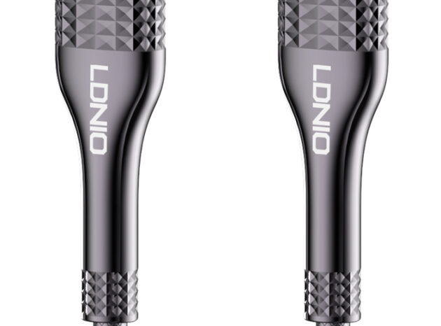 LDNIO καλώδιο USB-C σε USB-C LC651C, 65W, 1m, γκρι
