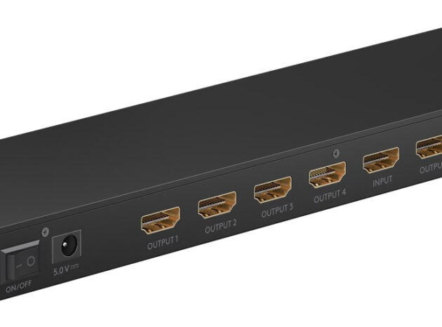 GOOBAY HDMI splitter 58484, 8 σε 1, 4K/60Hz, μαύρο