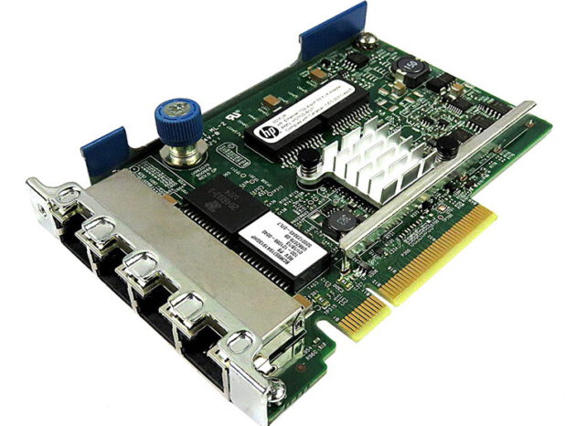HP used ethernet adapter 629135-B21, 1GB, 4-port 331FLR