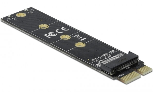 DELOCK Κάρτα Επέκτασης PCI-e σε M.2 Key M 64105, NVMe