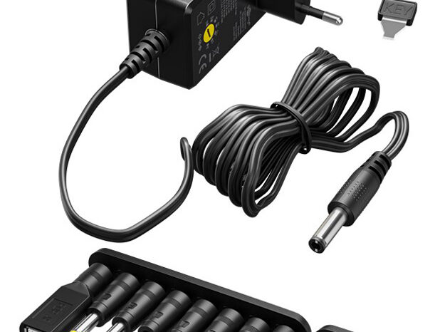 GOOBAY επιτοίχιος φορτιστής 64571, 3V-12V, 7.2W/0.6A, 12 tips