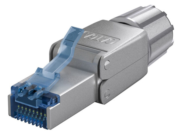 GOOBAY βύσμα RJ45 65939, CAT 6A STP, tool-free, ασημί